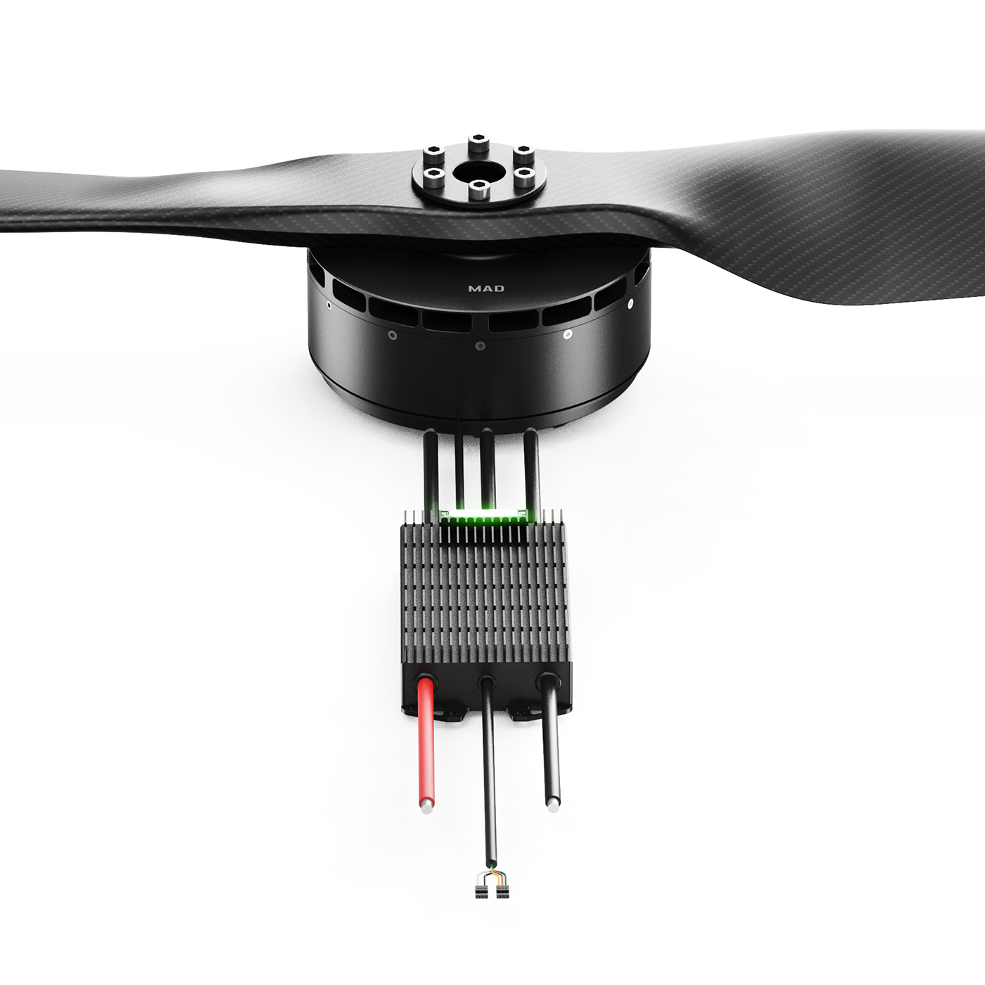 Drone Kit Heavy Lift - MAD AM40 34KV マルチローターeVTOLドローン用、高負荷対応パワーシステムキット